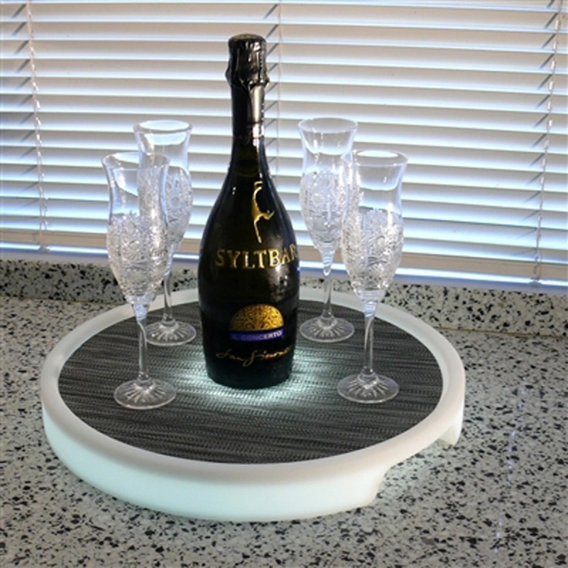 assiette illuminée led accessoires d'événement | bonne assiette éclairante