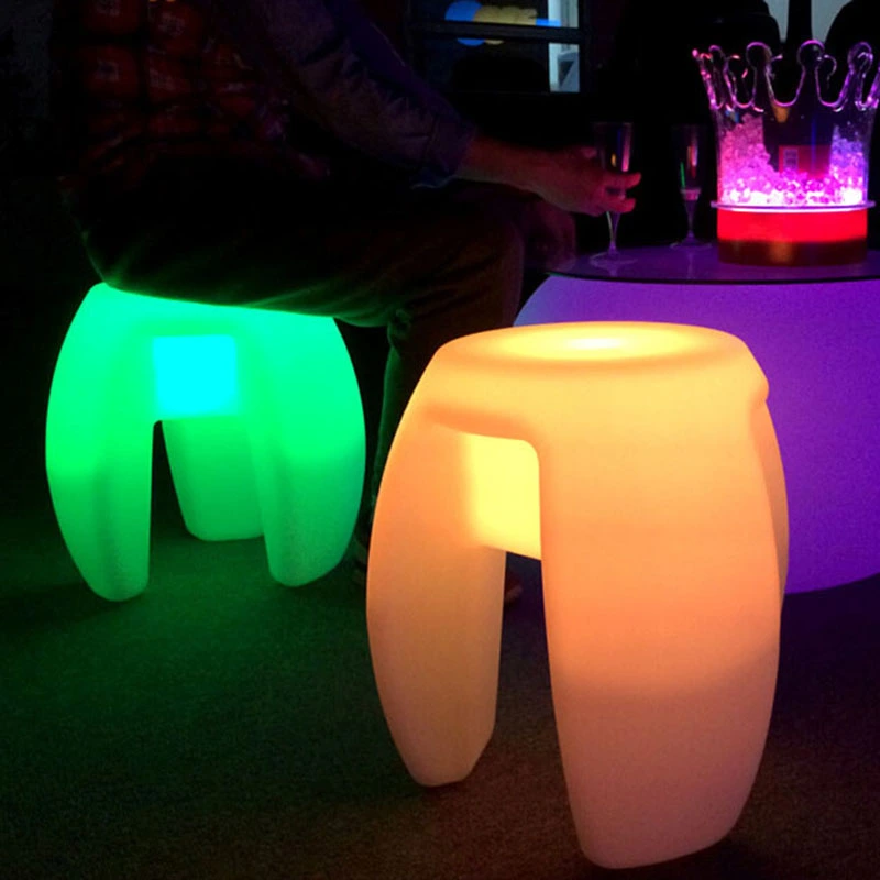usine de selles lueur led | tabouret bas lumineux pour enfant