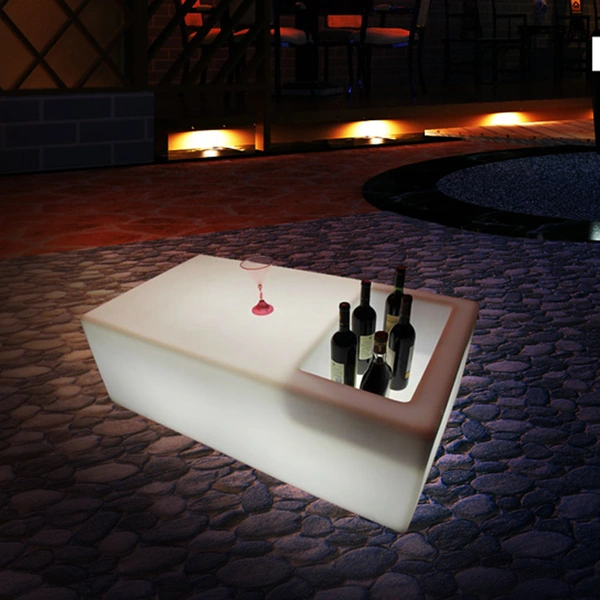 fabrica de muebles con luces led | mesas iluminadas led chinas