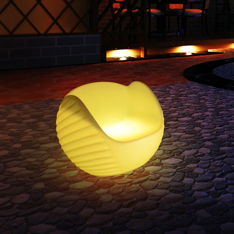 sillón con iluminación led | sillón resplandeciente con luz led