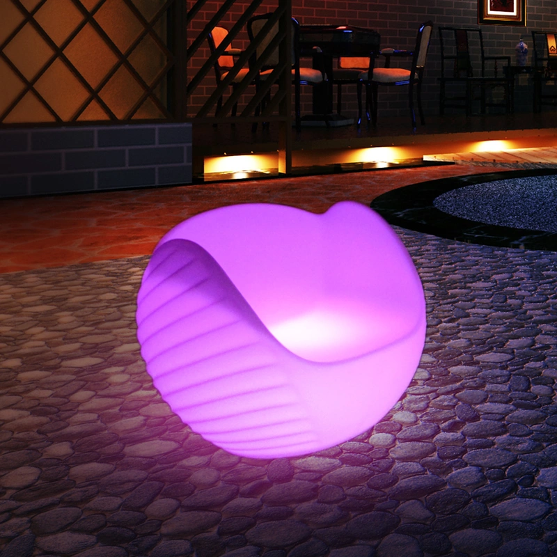 sillón con iluminación led | sillón resplandeciente con luz led