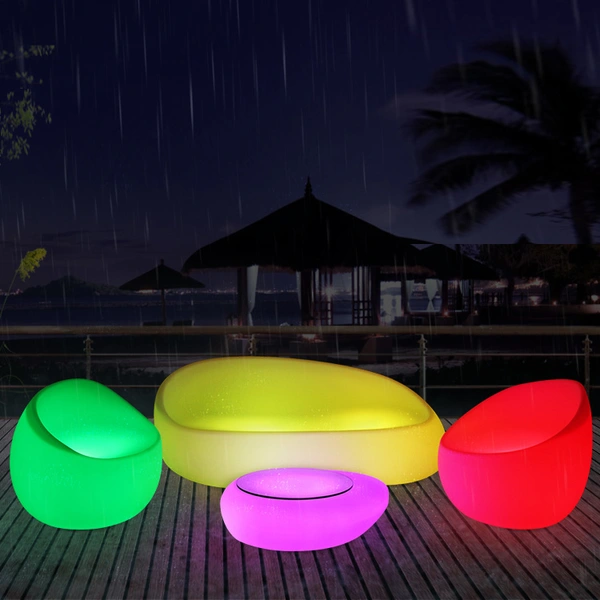 muebles para eventos iluminados | juego de sofás led iluminador