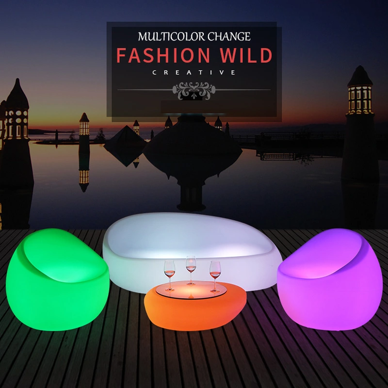 muebles para eventos iluminados | juego de sofás led iluminador