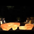 juego de sofás vondom | fabricante de muebles de brillo de sofá led
