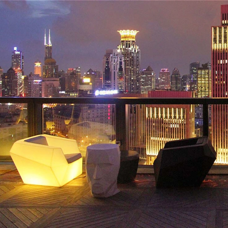 juego de sofás vondom | fabricante de muebles de brillo de sofá led