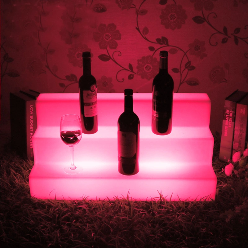 présentoir à bouteilles lumineux | fabricant de présentoir à vin éclairé