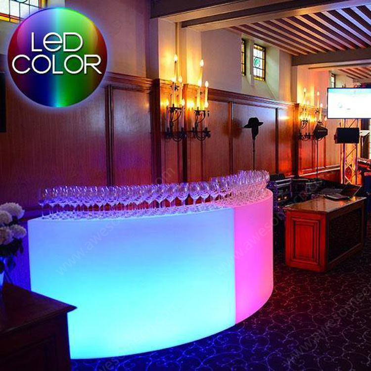 portable bar with lights | glow portable bar