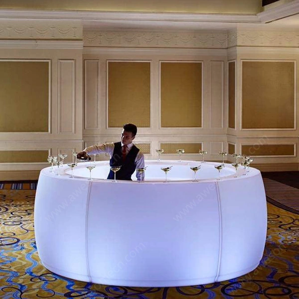 barra de bar iluminada con led | barras portatiles para eventos