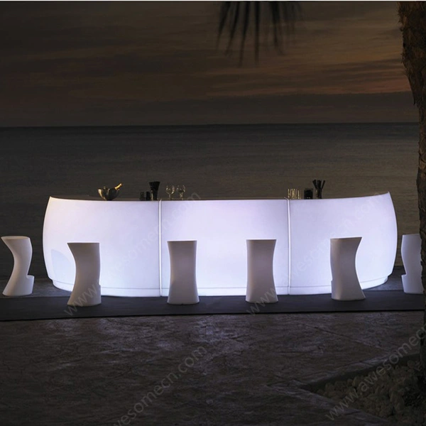 barra de bar iluminada con led | barras portatiles para eventos