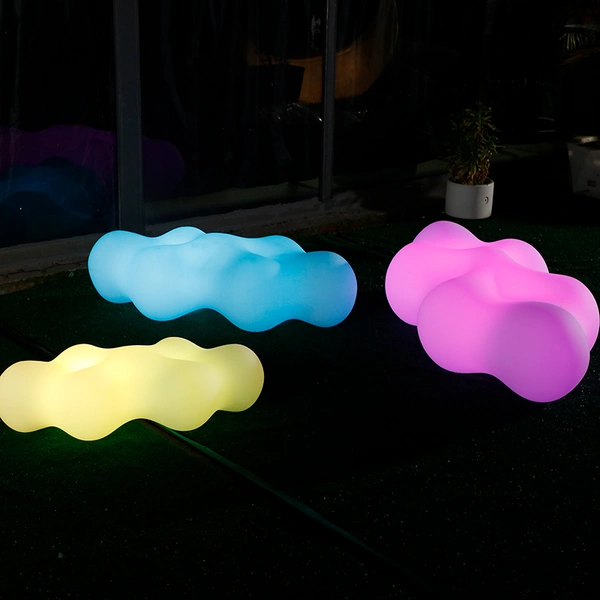 مصنع أثاث خارجي led | كراسي فناء متعددة الألوان