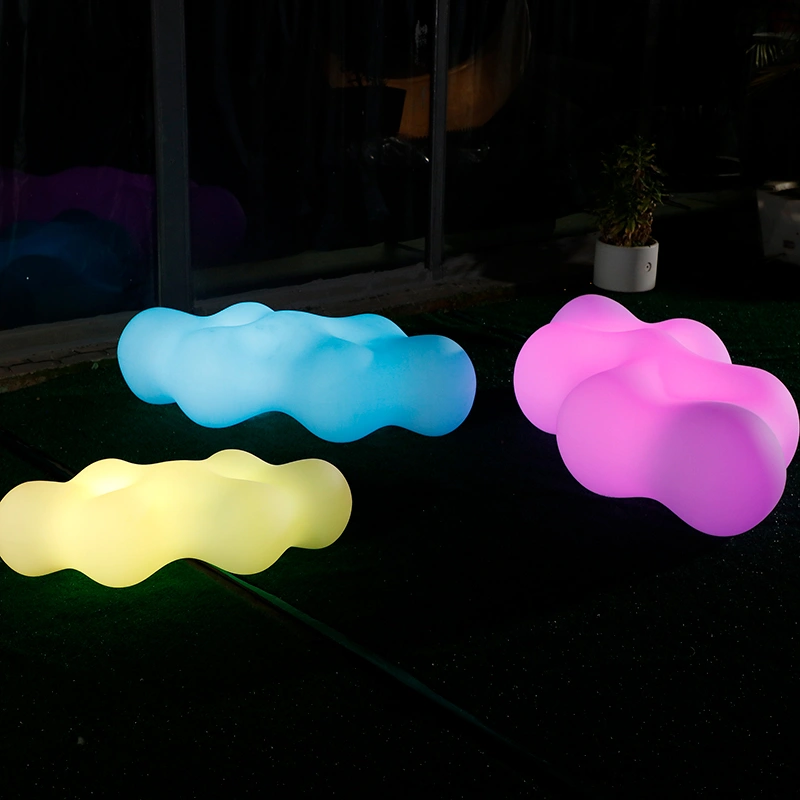 مصنع أثاث خارجي led | كراسي فناء متعددة الألوان