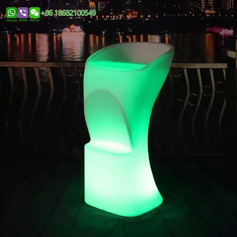 tabourets et tables de bar à led | illuminer les tabourets de bar meubles led