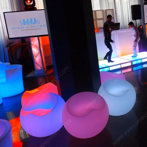 كراسي خارجية led | تتوهج في الكراسي الخارجية المظلمة