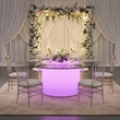 Glow LED Furniture Factory | LED Light up Round Banquet Table