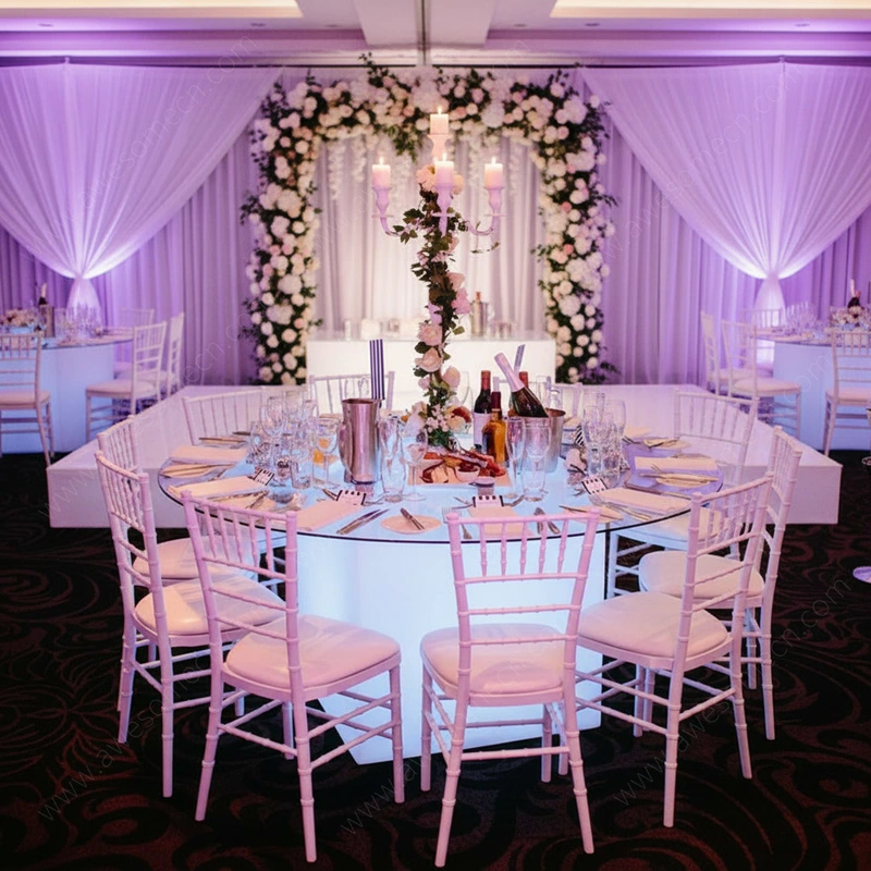 Glow LED Furniture Factory | Glow Led Event Dining Table