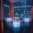 Glow LED Furniture Factory | Glow Led Event Dining Table