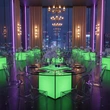 Glow LED Furniture Factory | Folding Event Led Dining Table