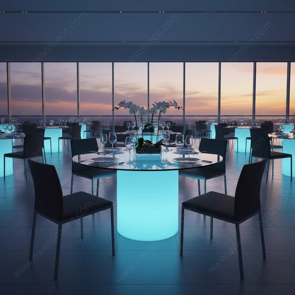 Glow LED Furniture Factory | LED Light up Coffee Table