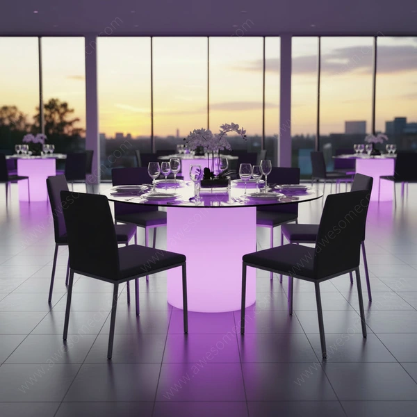 Glow LED Furniture Factory | LED Light up Coffee Table