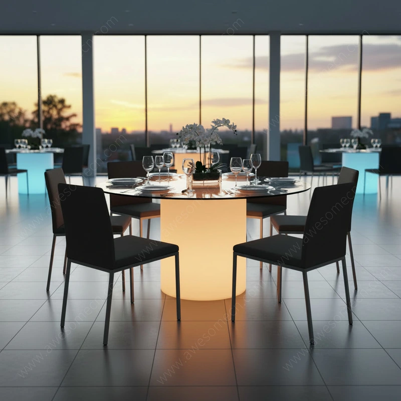 Glow LED Furniture Factory | LED Light up Coffee Table