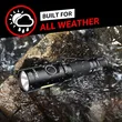 axefury Flashlight, Magnetic LED Flashlight, Super Bright Tactical Flashlight, Cob workLight, 6 Modes, Max 700 Lumens A5 Flashlight for Outdoor Camping, Emergency（Not Including Batteries） Gift