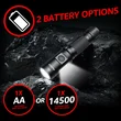 axefury Flashlight, Magnetic LED Flashlight, Super Bright Tactical Flashlight, Cob workLight, 6 Modes, Max 700 Lumens A5 Flashlight for Outdoor Camping, Emergency（Not Including Batteries） Gift