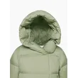 Women’s Mid-Length White Duck Down Jacket: Warm, Hooded, Korean Style