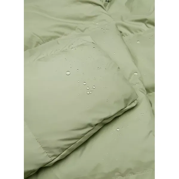 Women’s Mid-Length White Duck Down Jacket: Warm, Hooded, Korean Style