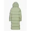 Women’s Mid-Length White Duck Down Jacket: Warm, Hooded, Korean Style