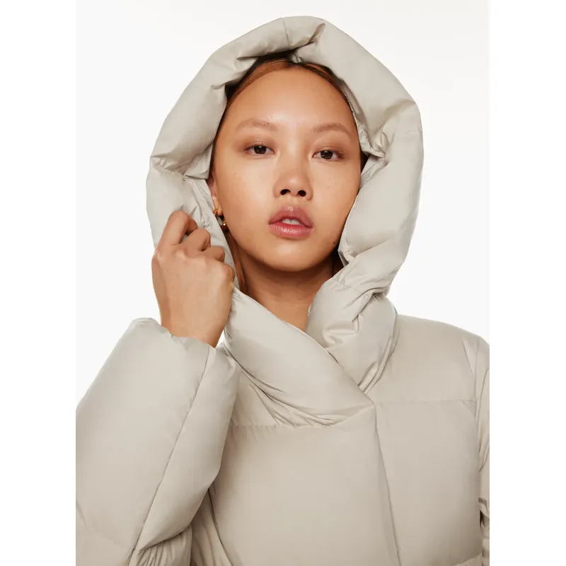 Women’s Thickened Cotton-Padded Over-the-Knee Winter Jacket: Warm & Slim-Fit