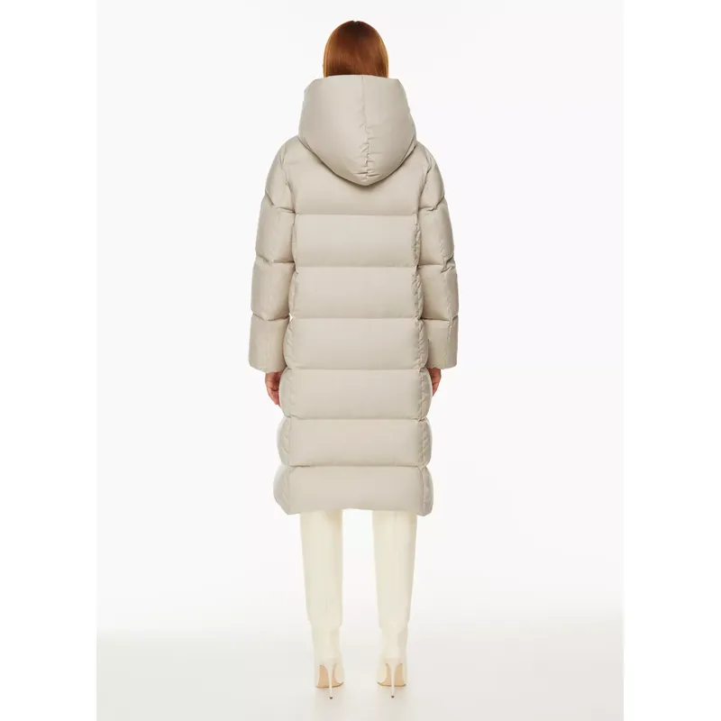 Women’s Thickened Cotton-Padded Over-the-Knee Winter Jacket: Warm & Slim-Fit