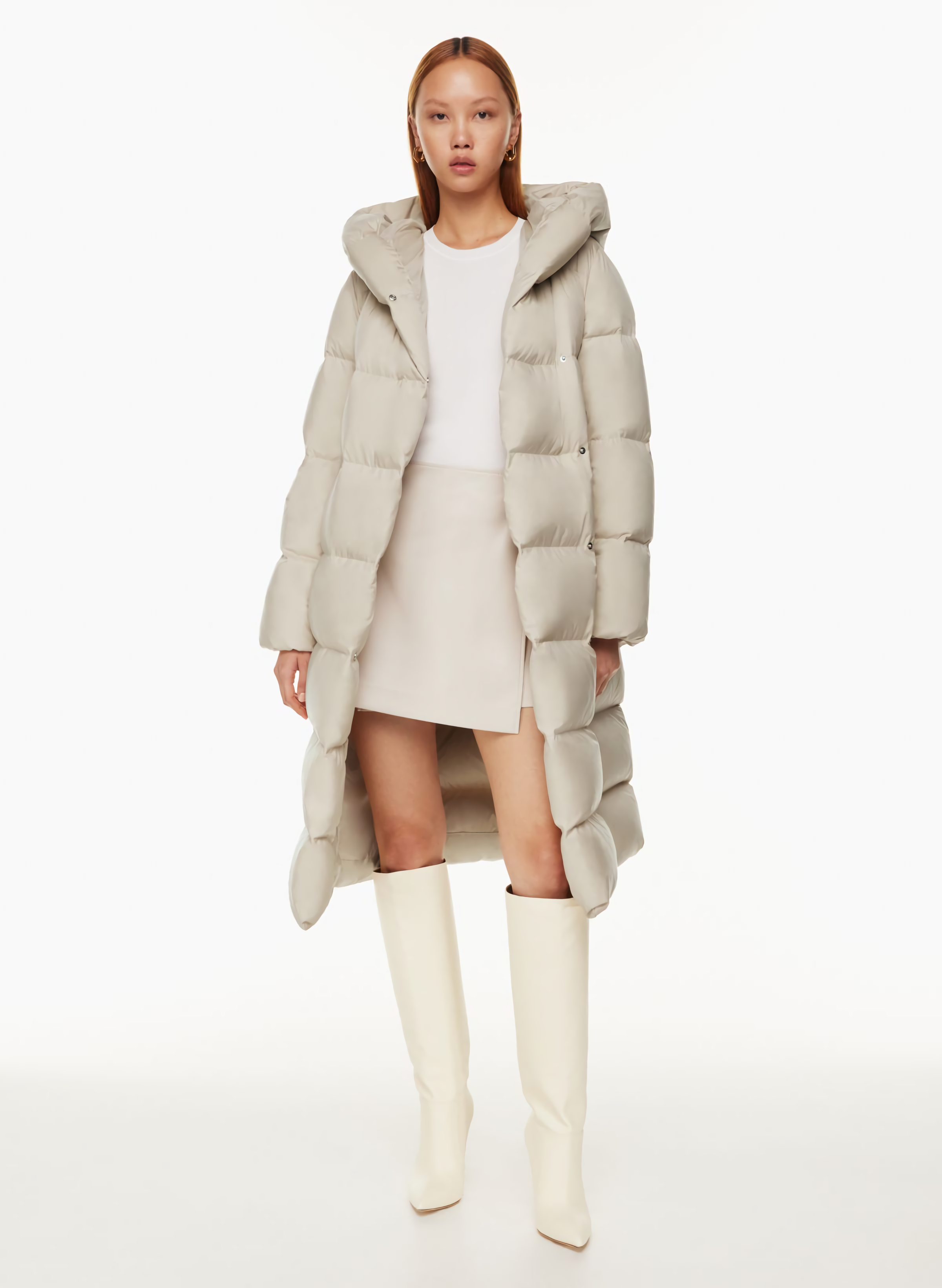 Women’s Thickened Cotton-Padded Over-the-Knee Winter Jacket: Warm & Slim-Fit