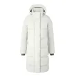 Women’s Mid-Length White Duck Down Winter Jacket: Warm & Stylish