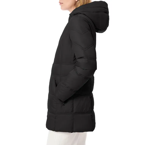 New Women’s Lightweight Long-Sleeve Puff Jacket: Winter Clothes with Zipper