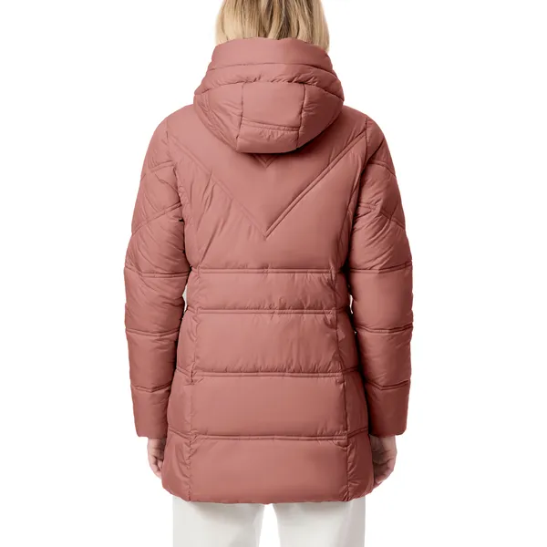 New Women’s Lightweight Long-Sleeve Puff Jacket: Winter Clothes with Zipper