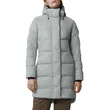 Newest Style Long Sleeve Bubble Puffer Jackets for Women: Navy Blue Shiny Quilted Winter Jackets