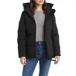 Newest Style Long Sleeve Bubble Puffer Jackets for Women: Navy Blue Shiny Quilted Winter Jackets