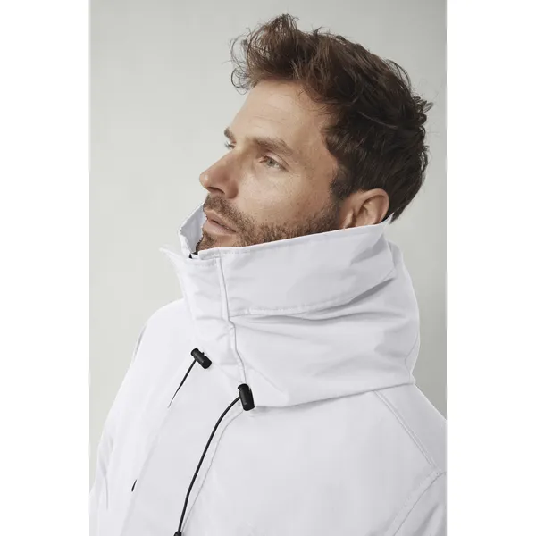 New Winter Jacket: Trendy Mid-Length Down Hooded Men’s Clothing