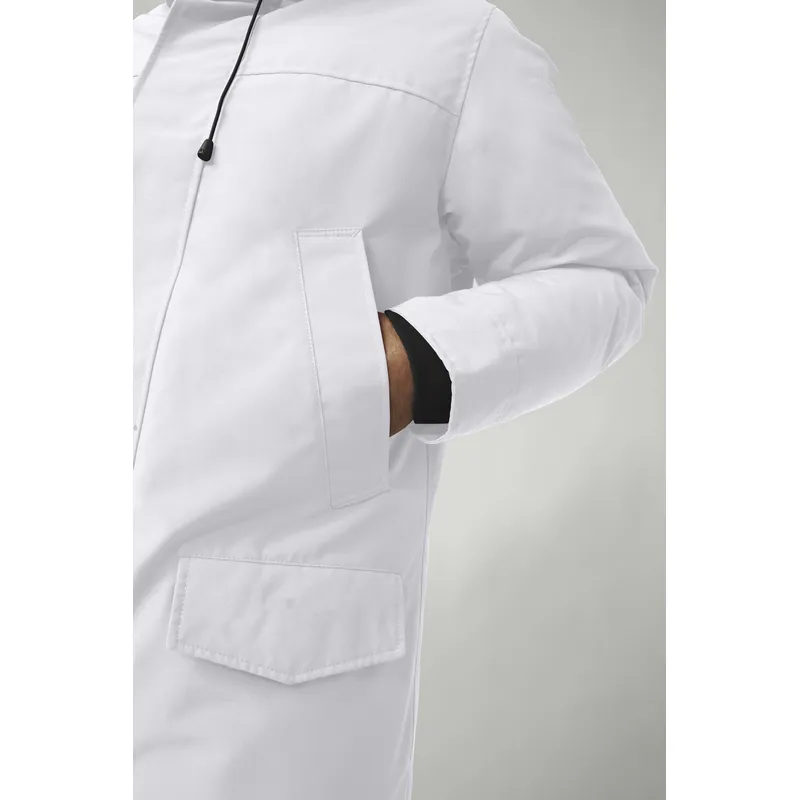 New Winter Jacket: Trendy Mid-Length Down Hooded Men’s Clothing