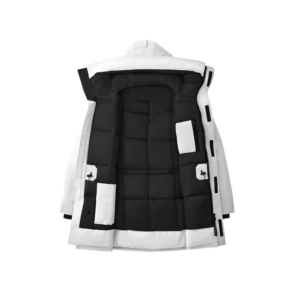 New Winter Jacket: Trendy Mid-Length Down Hooded Men’s Clothing