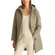Quilted Down Fill Hooded Puffer: Stylish and Warm Outerwear