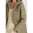 Quilted Down Fill Hooded Puffer: Stylish and Warm Outerwear