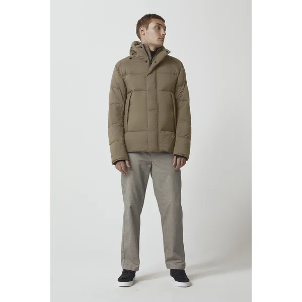 Men’s Winter Down Jacket: White Duck Down, Fashionable and Trendy