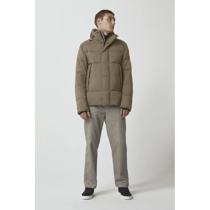 Men’s Winter Down Jacket: White Duck Down, Fashionable and Trendy