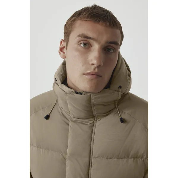 Men’s Winter Down Jacket: White Duck Down, Fashionable and Trendy