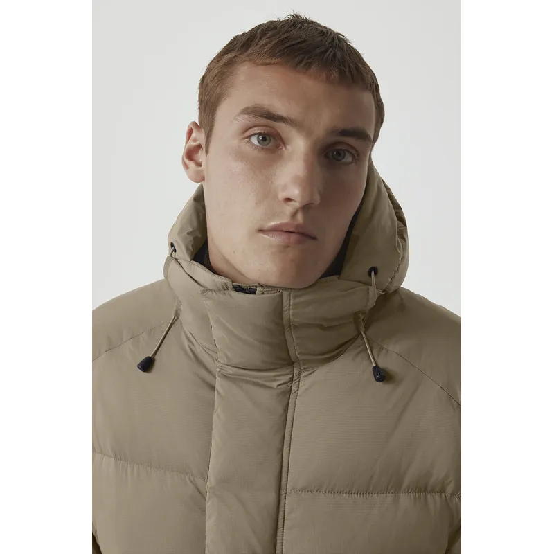 Men’s Winter Down Jacket: White Duck Down, Fashionable and Trendy
