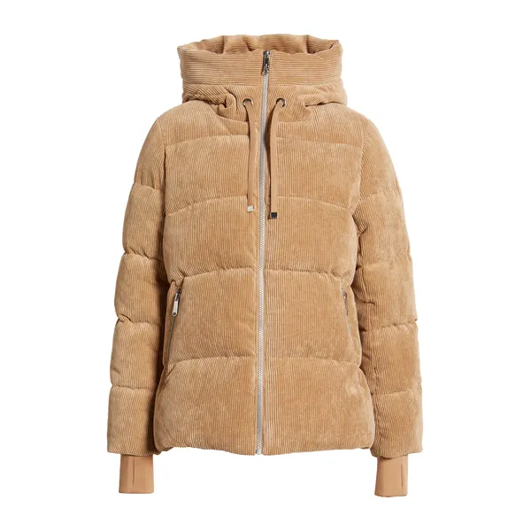Women’s Mammoth Corduroy Down Puffer Jacket: Stylish and Warm in Cedarwood