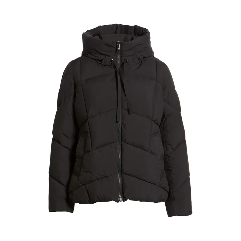Black Puffy Track Jacket: Stylish and Comfortable Outerwear