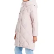 Long Sleeve Pink White Duck Down Jacket: Warm and Fashionable Outerwear
