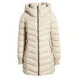 Beige Padded Down Jacket | Stylish and Warm Outerwear